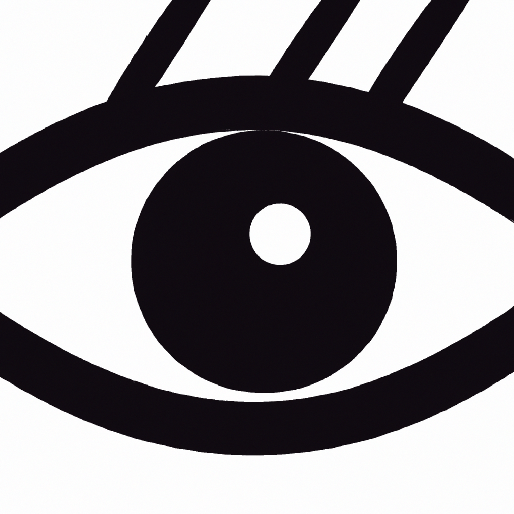 Eye movement icon