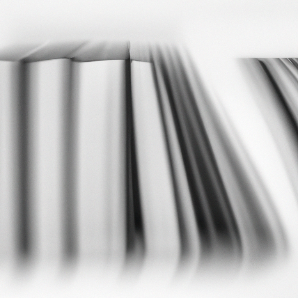 Stylized stack of books illustrating fast reading and focus